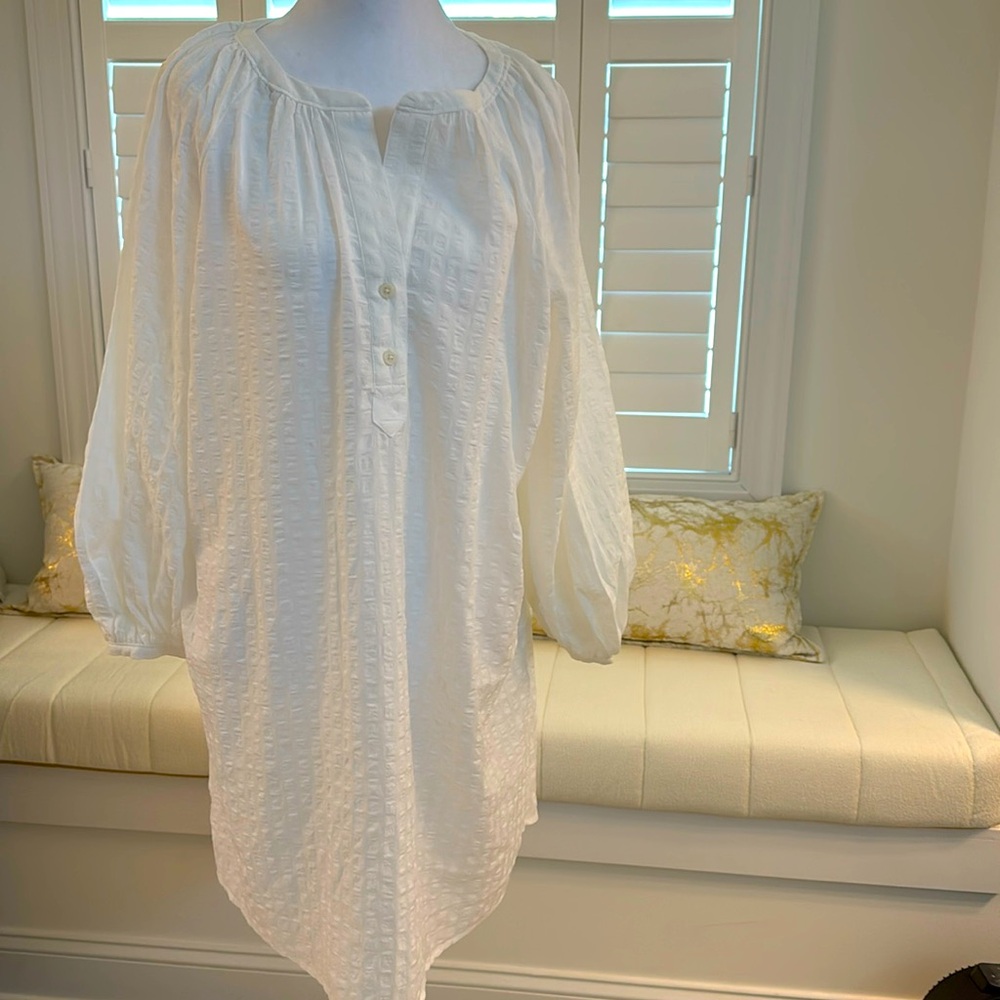 NWT BANANA REPUBLIC IVORY “PETITE COLLECTION” DRESS